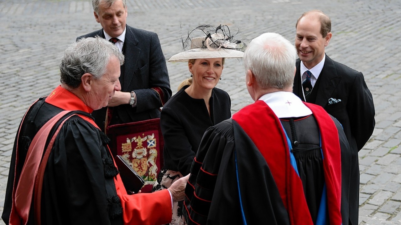 The Earl and Countess of Wessex have already visited Edinburgh earlier this week